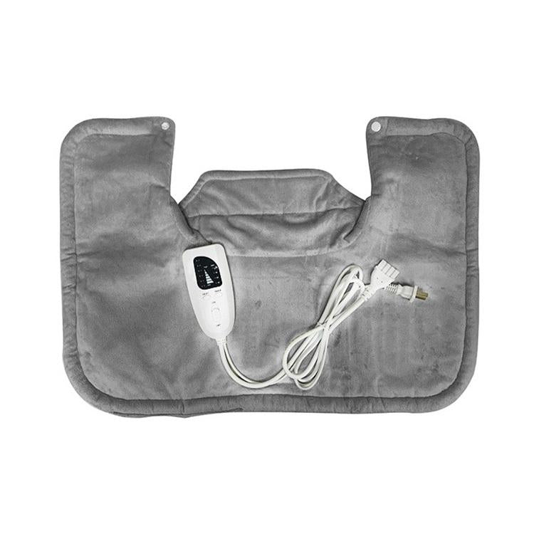 Electric Heated Shawl For Neck & Back Au Plug - Dark Gray