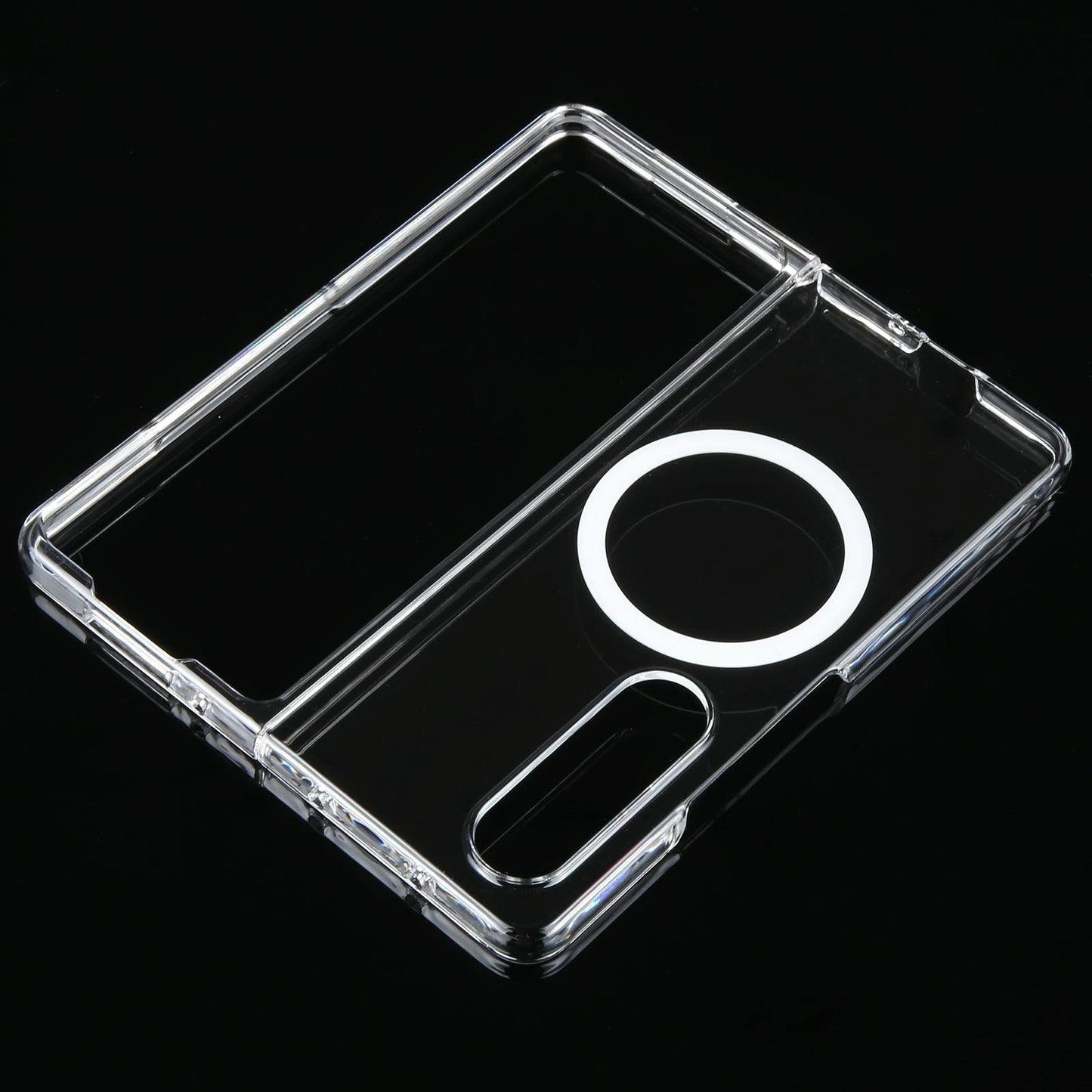 For Samsung Galaxy Z Fold4 5G Shockproof Magsafe Case - Frosted Black