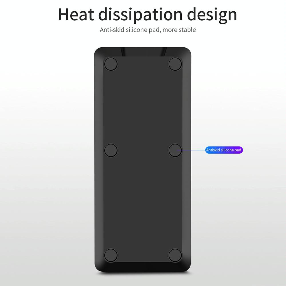 3 In 1 Foldable Wireless Charger For Iphone Iwatch Airpods - Black