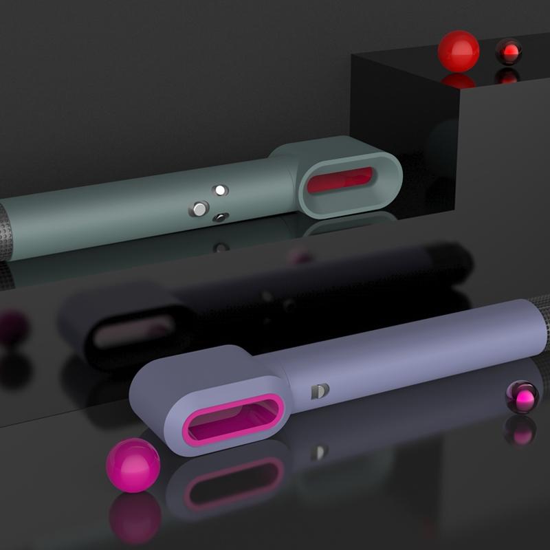 Shockproof Silicone Case For Airwrap Hair Dryer - Black