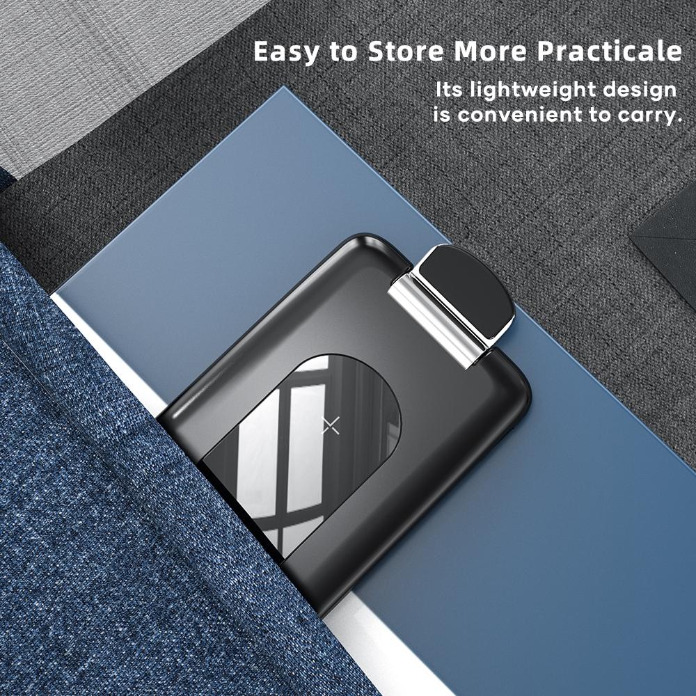 Foldable 15W Wireless Charger For Mobile Phones Black