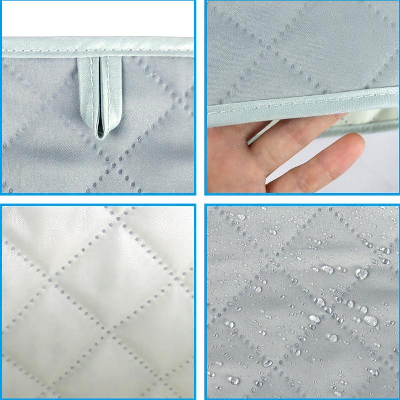 Small Home Bread Maker Dust Cover - Polyester Material - Gray