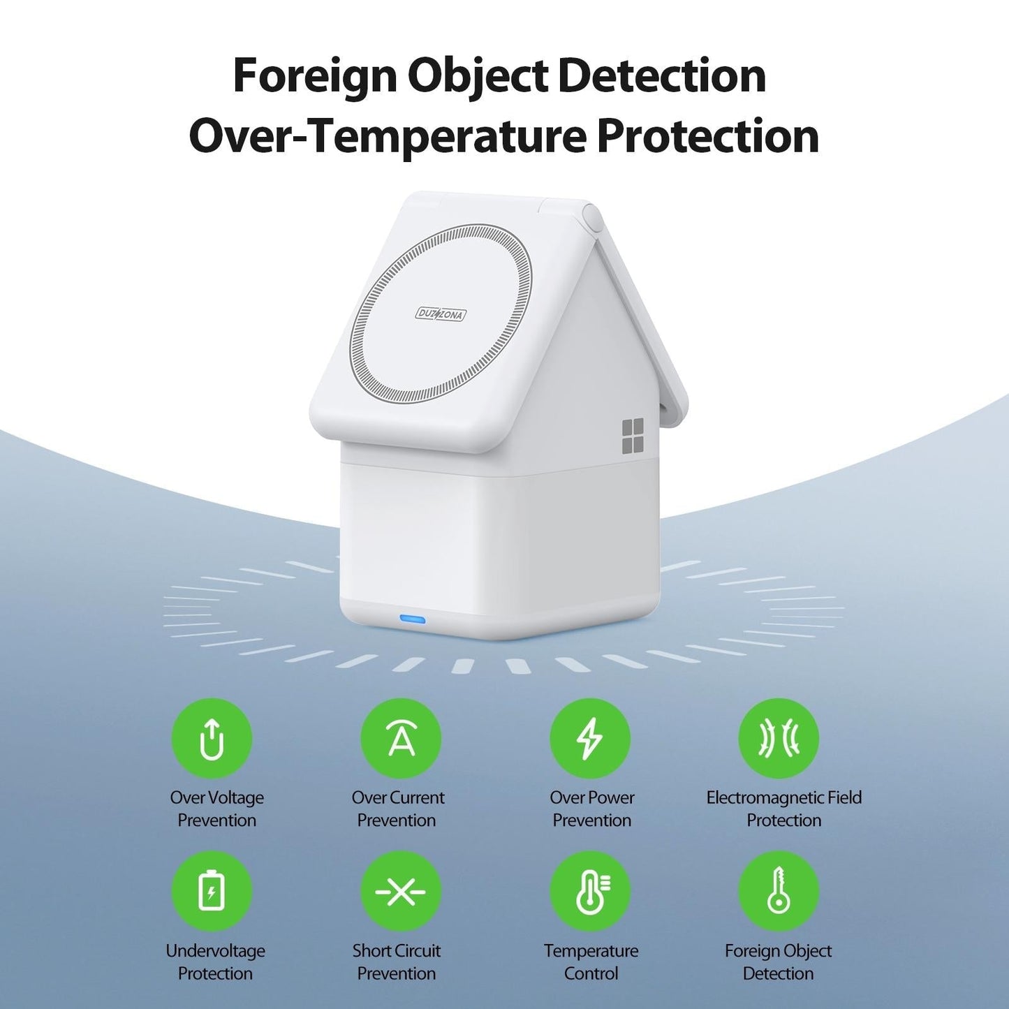 4 In 1 15W Magnetic Wireless Charger White