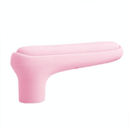 Childproof Silicone Door Handle Protector - Anti-collision Guard - Pink