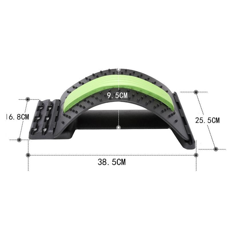 Spine Stretcher For Lumbar Disc Relief - Black Purple