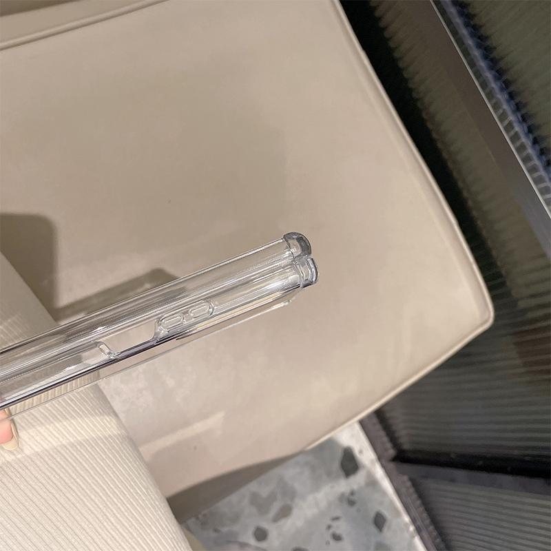 For Samsung Galaxy Z Fold4 5G Reflective Noodle Case - Reflective Finish - Rose Gold