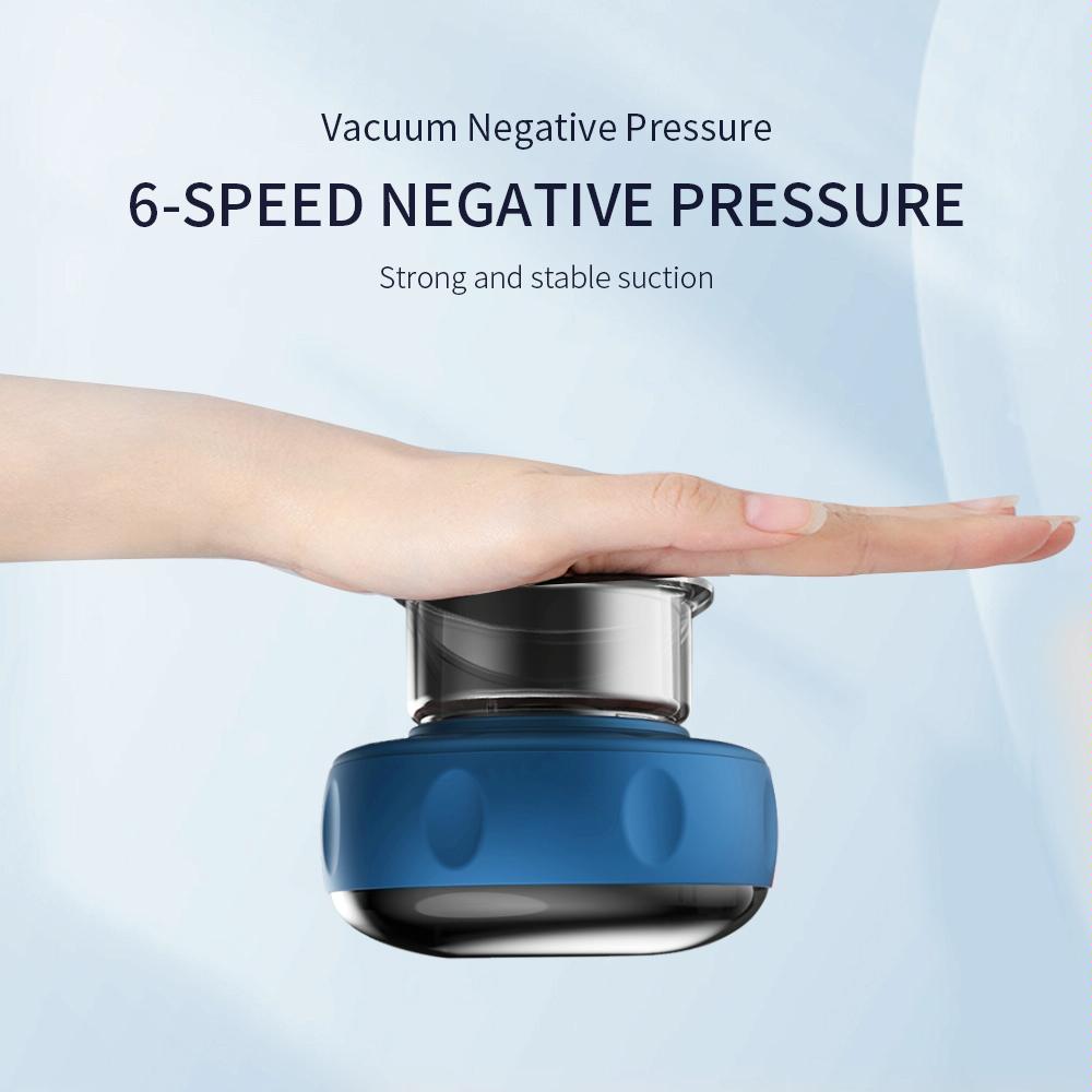 Electric Cupping Massager Compact & Effective - Red Wine