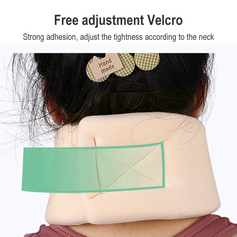 Adjustable Breathable Neck Brace Size L Flesh For Men & Women