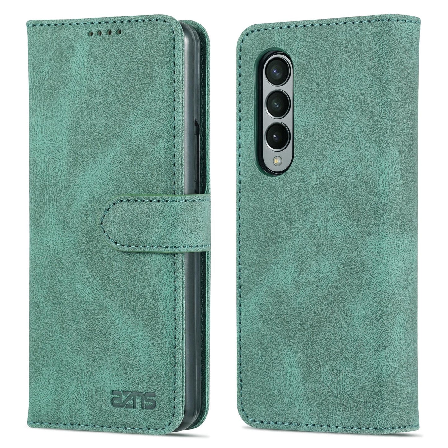 For Samsung Galaxy Z Fold4 5G Horizontal Flip Tpu Phone Case - Green