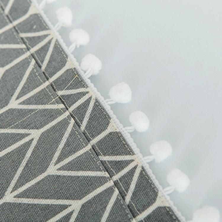 Kitchen Refrigerator and Washing Machine Dustproof Cover - 55x130cm - Gray Arrow