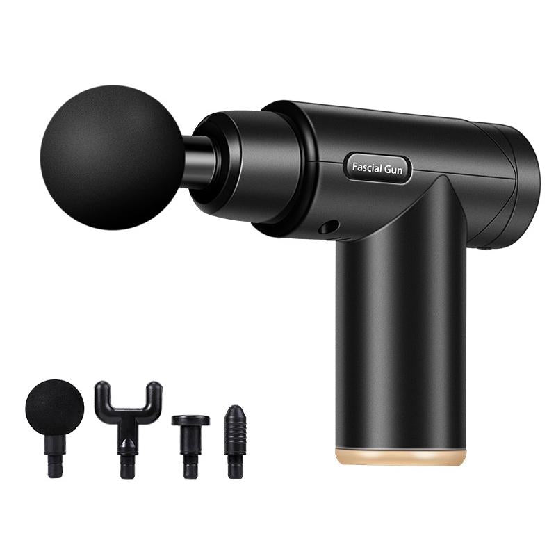 Fascia Mini Electric Muscle Portable Fitness Muscle Relaxing Massager / Massage Gun - Space Gray