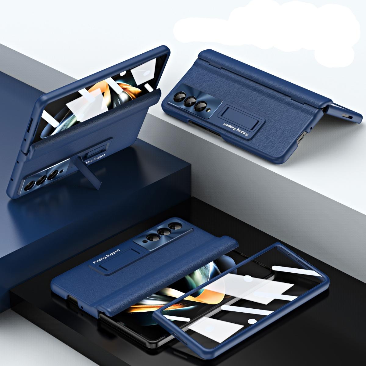 For Samsung Galaxy Z Fold4 5G Foldable Full Body Case - 360 Degree Folding - Black