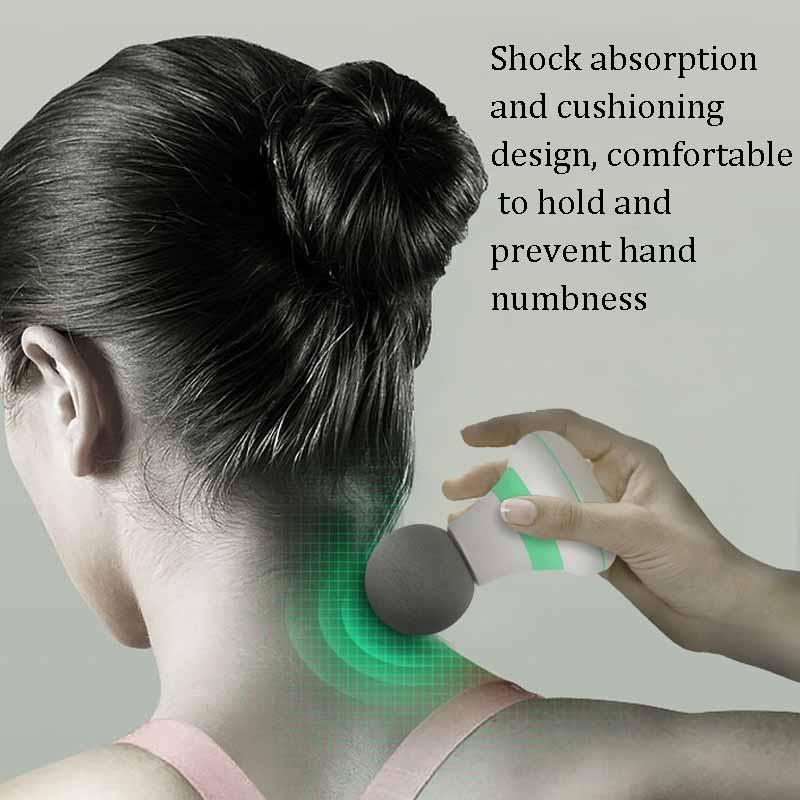 Portable Muscle Relaxation Massager Home Vibrating Hammer - Green