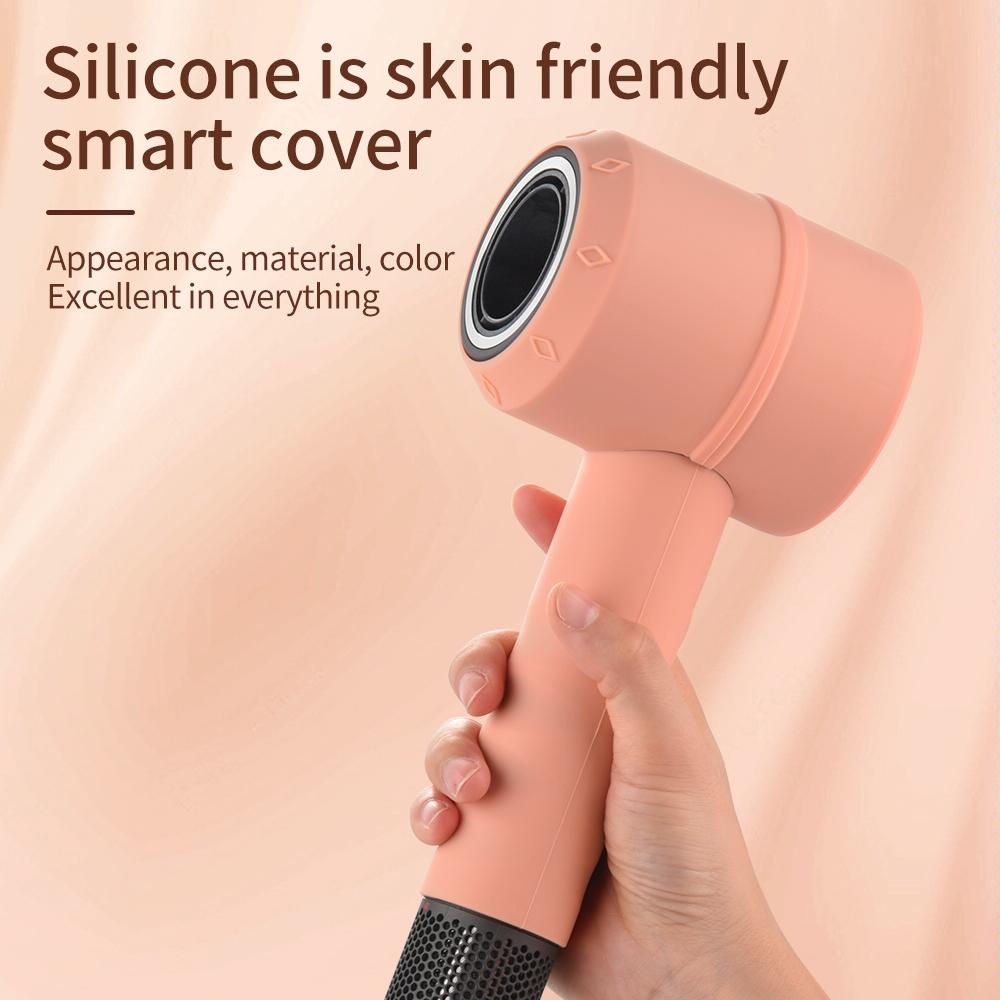 Shockproof Silicone Case For Dyson Hair Dryer - Matcha Green