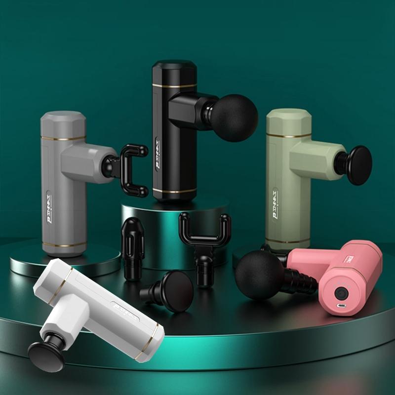 Portable Electric Muscle Massager For Neck And Body - White