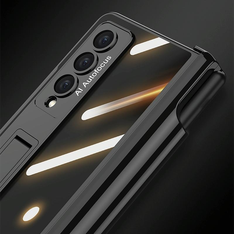 For Samsung Galaxy Z Fold4 5G Magnetic Privacy Case - Foldable - Black