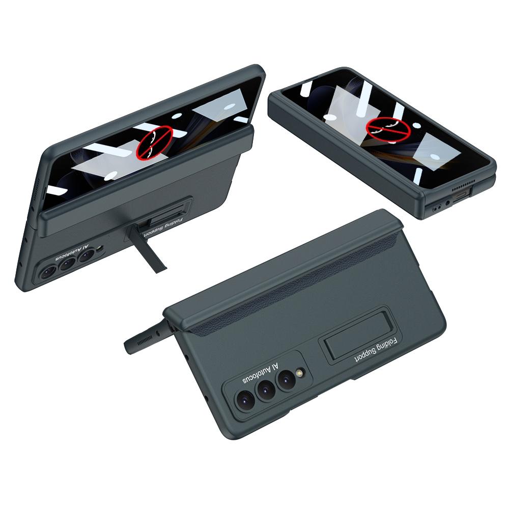 For Samsung Galaxy Z Fold4 5G Magnetic Fold Case - Full Coverage - Silver