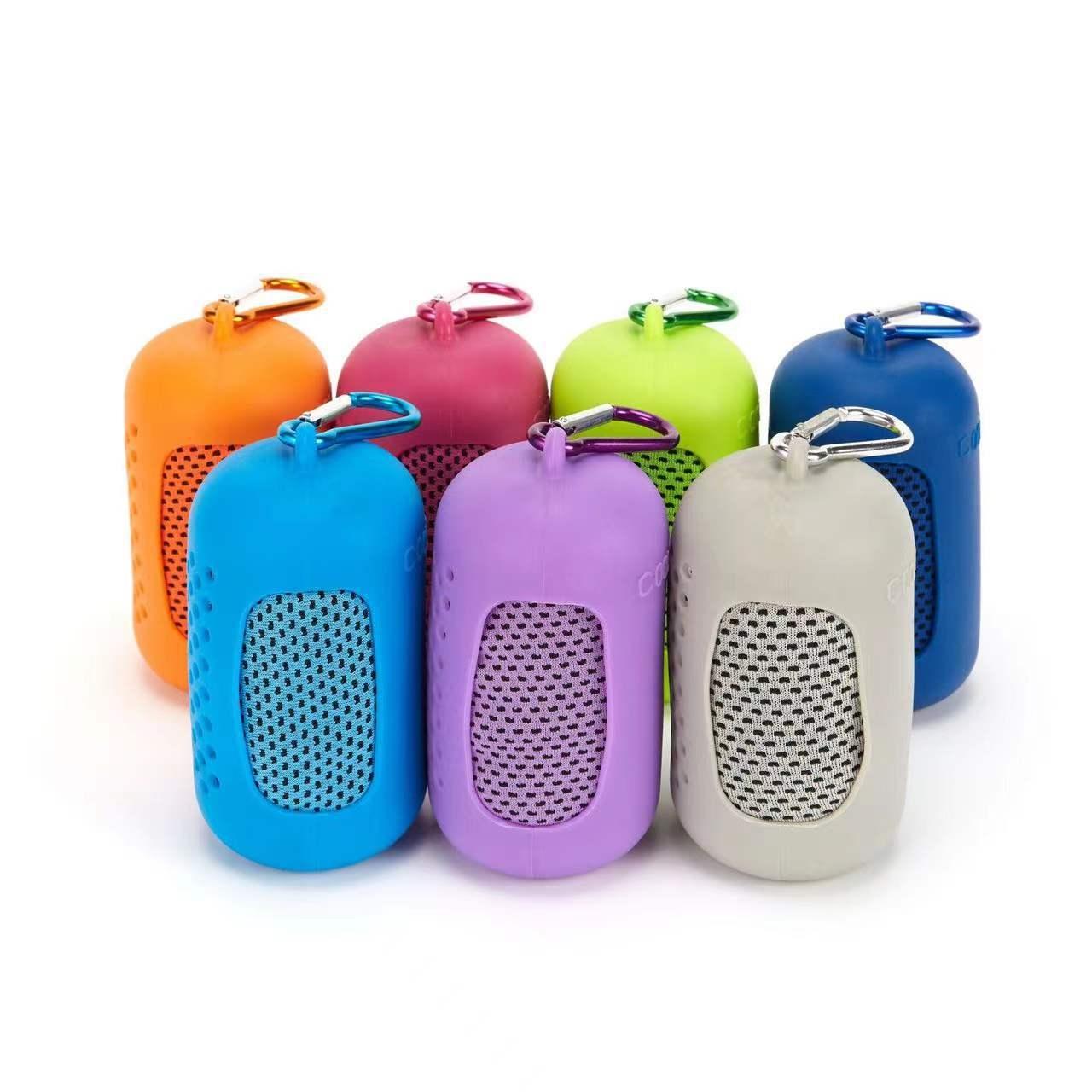 Chill Towel For Summer Workouts - Bright Orange