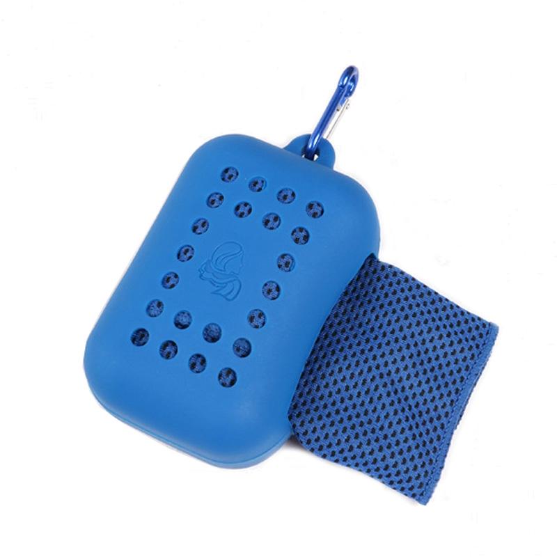 Chill Towel For Summer Workouts - Bright Orange