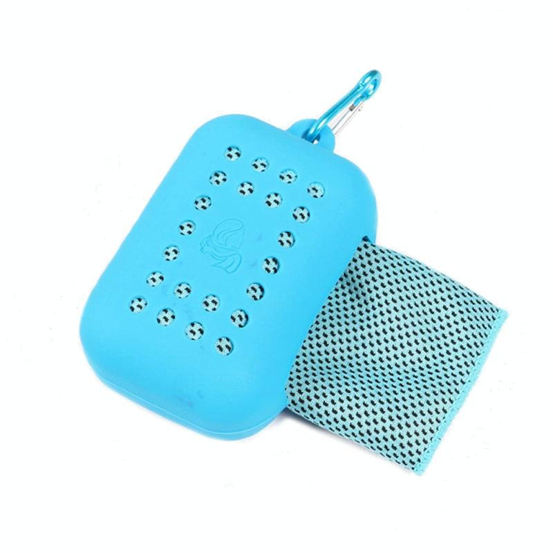 Chill Towel For Summer Workouts - Bright Orange