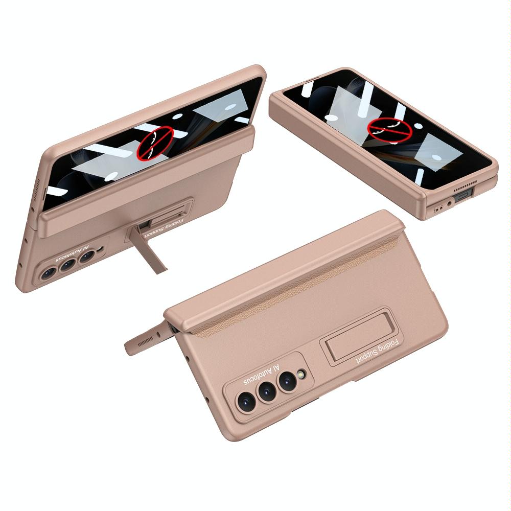 For Samsung Galaxy Z Fold4 5G Magnetic Fold Case - Full Coverage - Gray