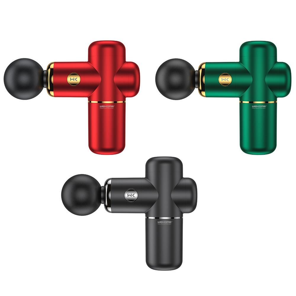 4-Head Portable Muscle Massage Gun For Sports - Green