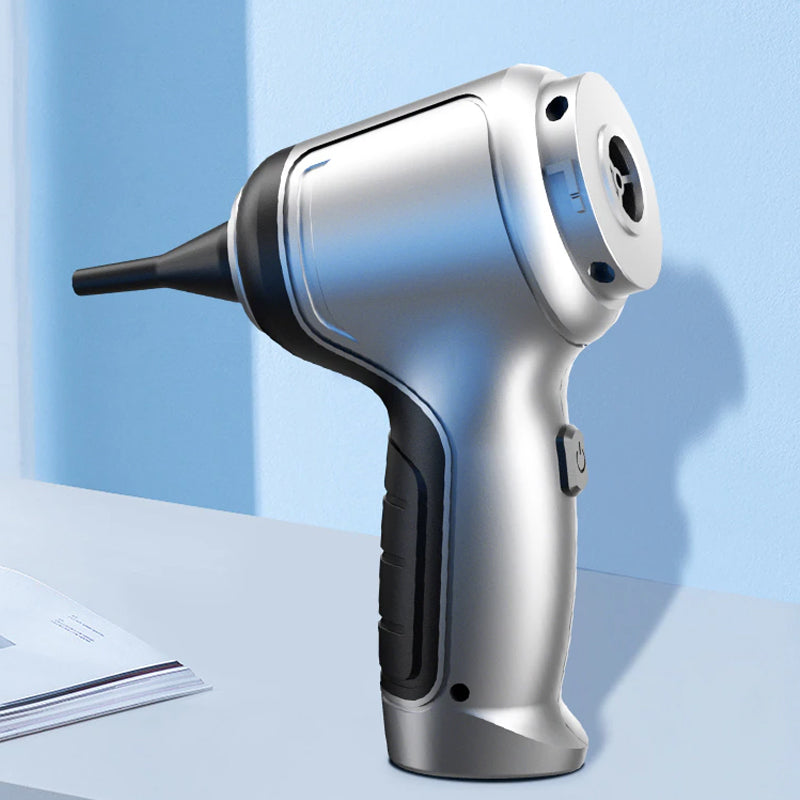 Vibe Geeks Brushless Strong Suction Wireless Car Vacuum Cleaner- Usb Charging