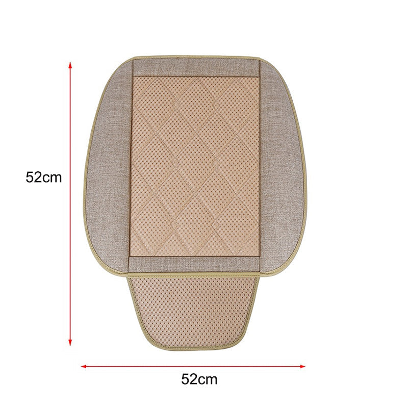Vibe Geeks Car Seat Cover Cooling Pad Electric Air Ventilator Seat Cushion - Beige