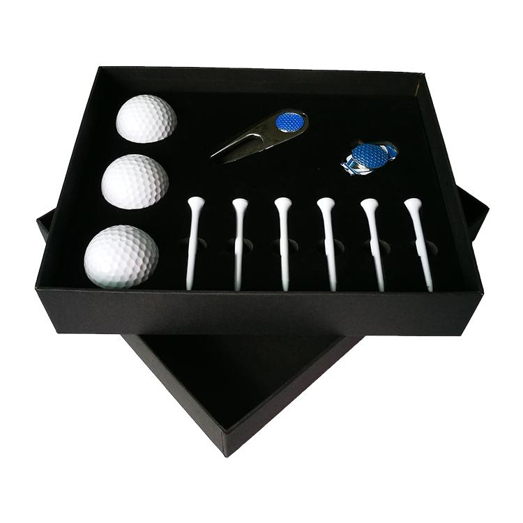 Complete Golf Gift Set 11-in-1 Tees Divot Tool and 3 Balls - Blue