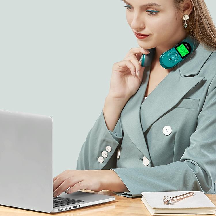 Pangao Smart Neck Massager Pulse Physiotherapy Device - Red