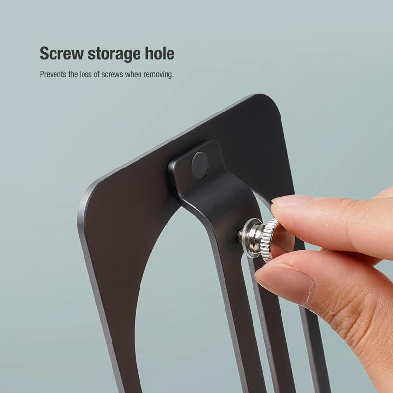 15W Foldable Wireless Charger & Phone Holder - Silver