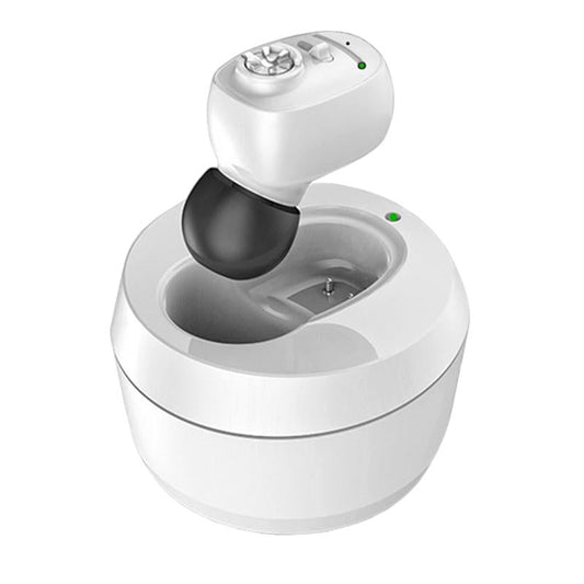 Dc3.7V In Ear Bluetooth Hearing Aid Sound Amplifier - White