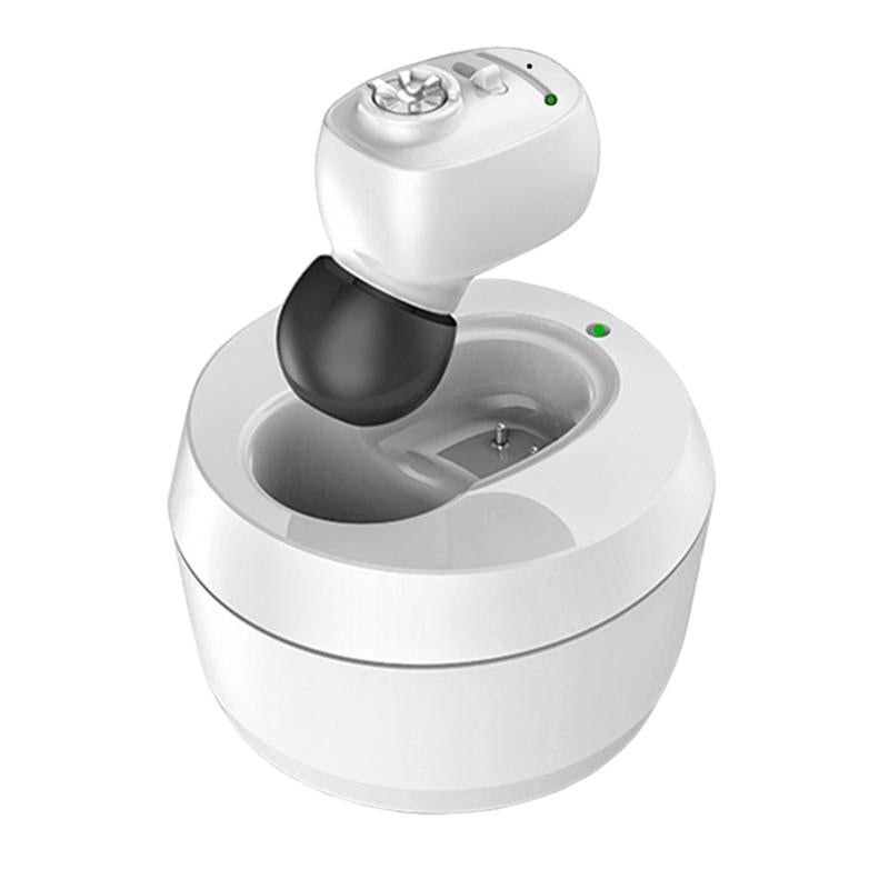 Dc3.7V In Ear Bluetooth Hearing Aid Sound Amplifier - White