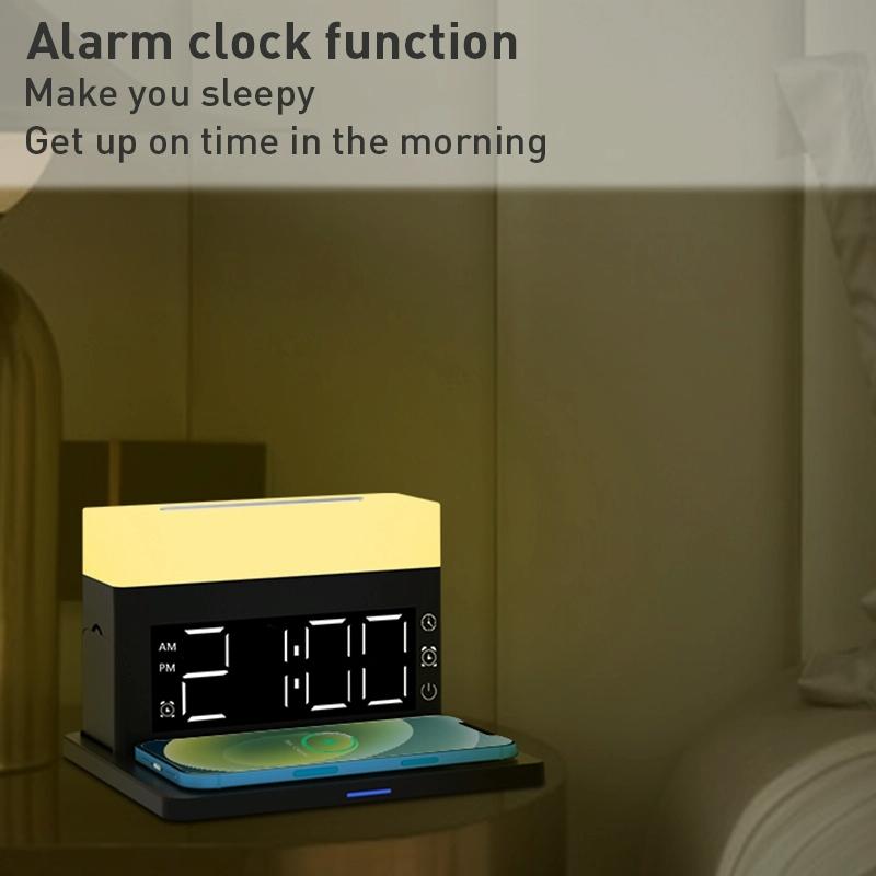 6 In 1 Wireless Charger N65 Multifunction - White