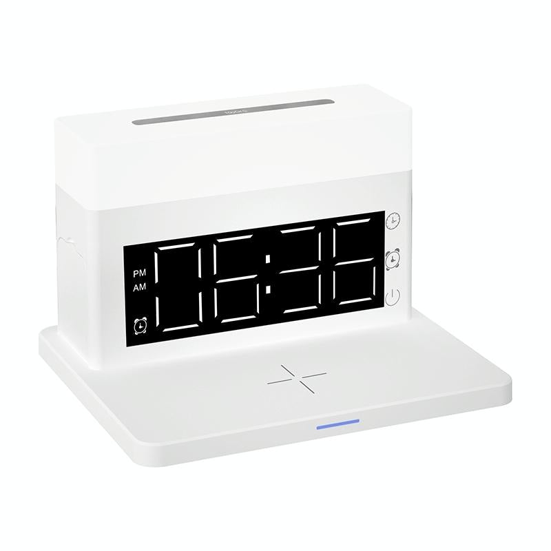 6 In 1 Wireless Charger N65 Multifunction - White