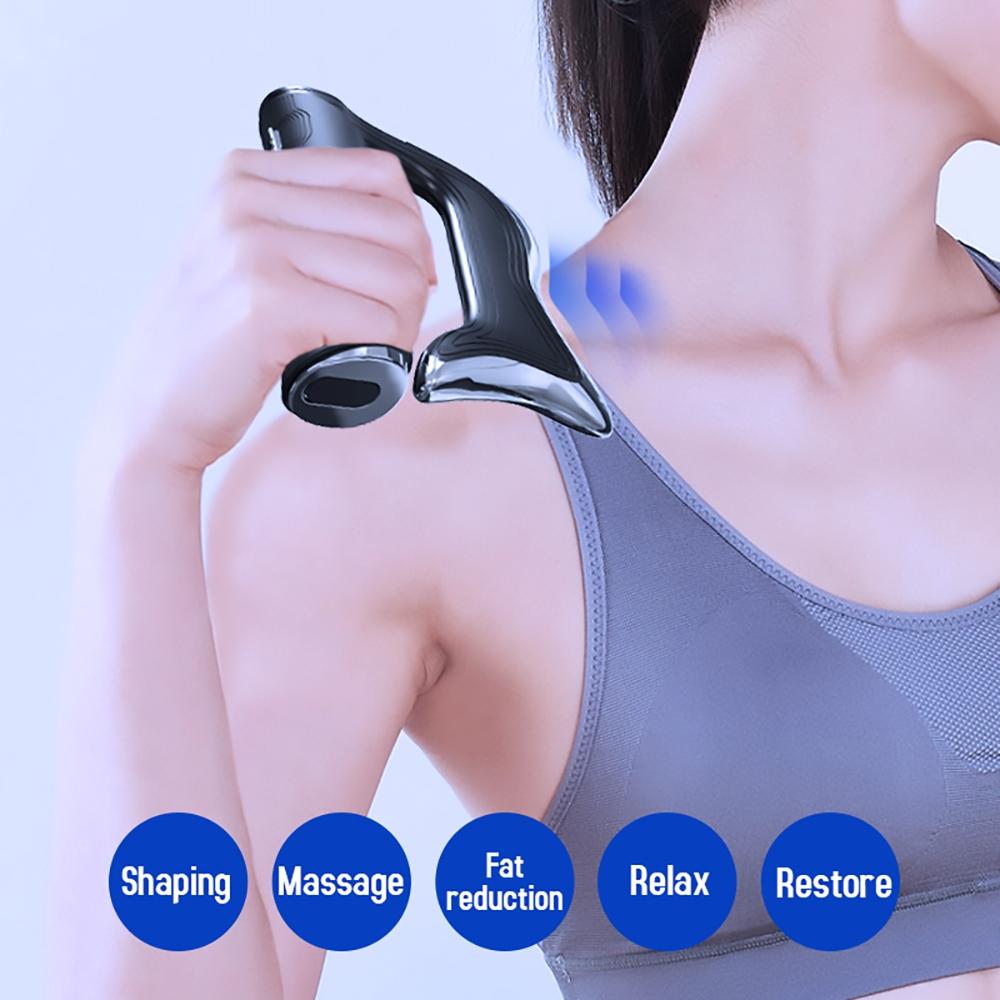 Electric Cervical Spine Massage Instrument Vibration Therapy For Myofascial Muscles - White