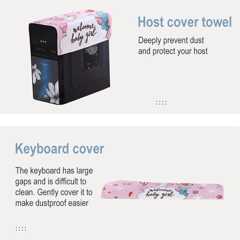 32 Inch Dust-proof Cover for Desktop Computer Lcd Monitor - Dazzle Colour