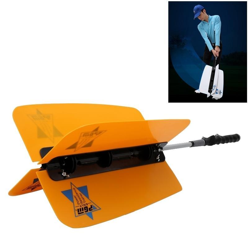 Improve Golf Swing with Wind Resistance Trainer - Yellow