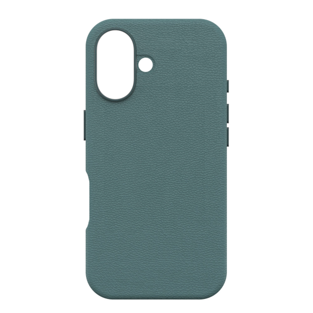 OtterBox Symmetry Cactus Leather Back Case for iPhone 16 - Green