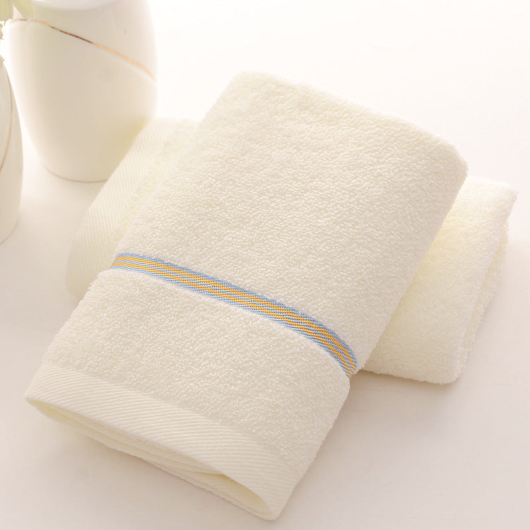 Off White Luxury Soft Cotton Towel Set - 5-Piece Bathroom Towels, Absorbent & Quick-Drying, Gentle for Sensitive Skin