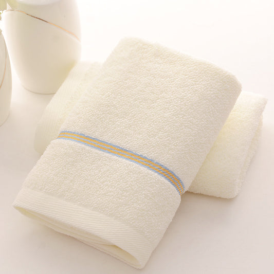 Off White Luxury Soft Cotton Towel Set - 5-Piece Bathroom Towels, Absorbent & Quick-Drying, Gentle for Sensitive Skin