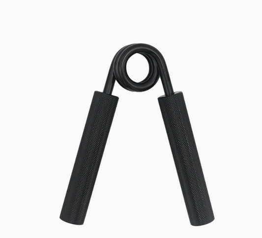 2 pcs Black Heavy Duty Metal Hand Grip Strengthener - Hand Training Equipment for Rehabilitation & Fitness with Adjustable Resistance 150LB