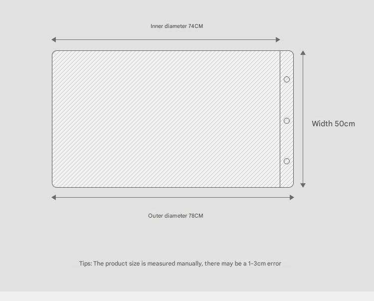 Green Prism Snap-On Cotton Gauze Pillowcase Set - Full Coverage, Non-Slip, Easy Closure (One pair without pillow core)