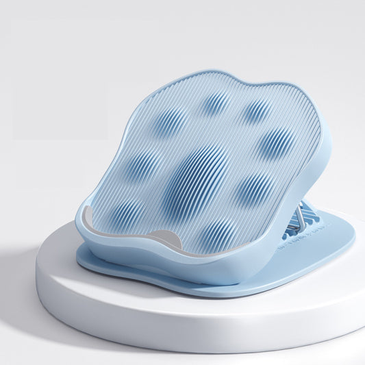 Blue Leg and Calf Stretching Board - Adjustable Yoga and Fitness Stretching Tool for Women