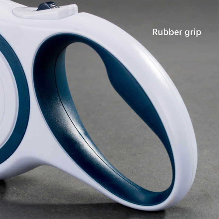 Dark Blue 3M Pet Leash Retractable - Tangle-Free, Extendable Pet Leash for Walking