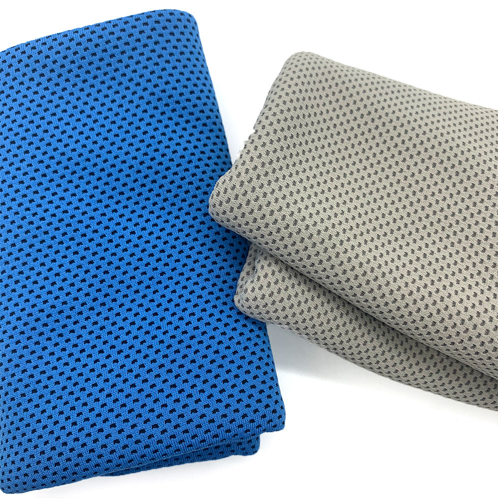 Blue 4-Piece Portable Cooling Towel Set - Quick-Dry Ice-Cool Towel for Sports, Travel, and Heat Relief