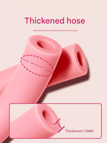 2PCS Pink 15 Pounds Back Stretching Resistance Band - 20x15x5cm Shoulder & Back Trainer with 8-Shaped Pull Rope for Home Workout