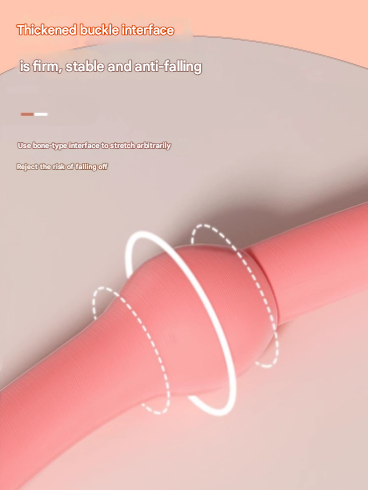 2PCS Pink 15 Pounds Back Stretching Resistance Band - 20x15x5cm Shoulder & Back Trainer with 8-Shaped Pull Rope for Home Workout