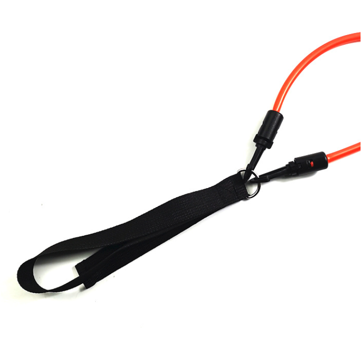 Red Handle Model [Training Strength] [30lbs] Swim Resistance Band Trainer - Dry-Land Arm Strength & Stroke Exercise Cords