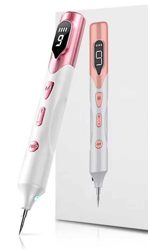 Professional 9-Level Skin Tag & Spot Remover Pen - USB Rechargeable Beauty Device(Pink)